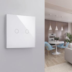 Wi-Fi выключатель двухканальный